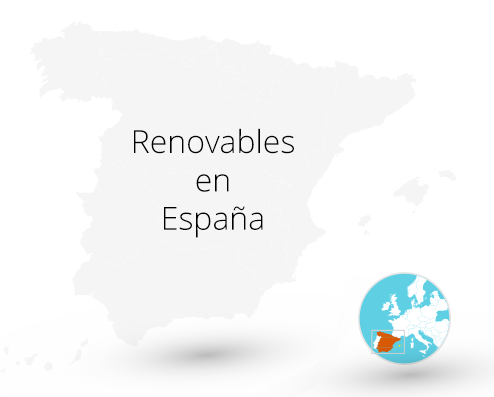 Carte des énergies renouvelables en Espagne